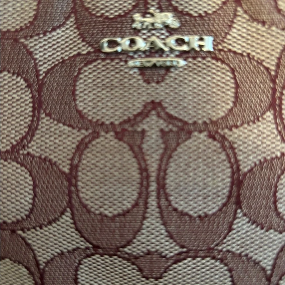 Coach Corner Zip Wristlet